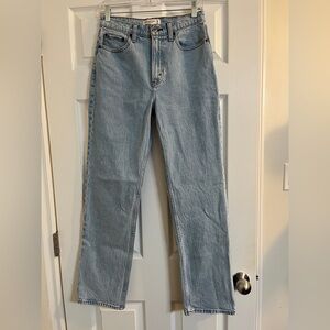Abercrombie High Rise Vintage Straight Jean